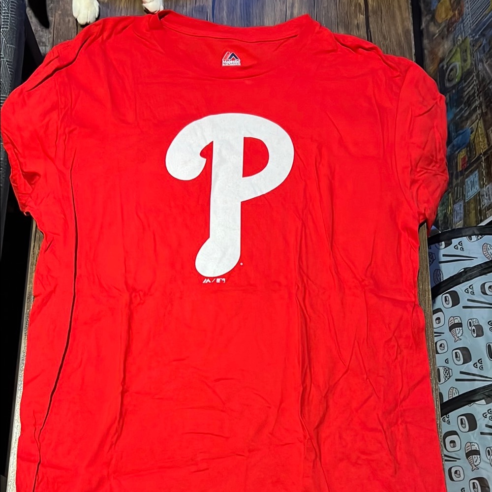 Red Philadelphia Phillies T-Shirt